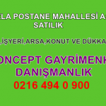 Postane mahallesi acil satılık
